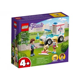 LEGO Friends Ασθενοφόρο Κλινικής Κατοικίδιων Ζώων 