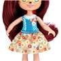 Mattel Enchantimals Felicity &amp Feana Fox Sister Dolls 6-In 4-In 2 Animal Figures, Removable Skirt And Accessories 