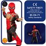 Rubies Official Marvel Iron Spider-Man No Way Home Deluxe Childs Black Gold And Red Costume 