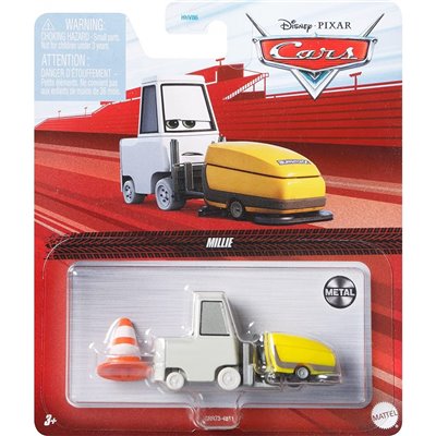 Mattel Disney And Pixar Cars Millie, Miniature, Collectible Racecar Toys Based On Cars Movies 