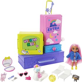 Mattel Barbie Extra Doll Κούκλα, Playset Και Αξεσουάρ Σετ Παιχνιδιού Με Ζωάκια  Mattel Barbie Extra Doll Κούκλα, Playset Και Αξεσουάρ Σετ Παιχνιδιού Με Ζωάκια
