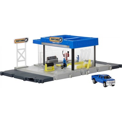 MATCHBOX Auto Shop Μικρά Σετ Δράσης 