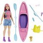 Mattel Barbie Σετ Με Κανό It Takes Two Camping Playset Daisy Κούκλα, 11.5 In 