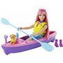 Mattel Barbie Σετ Με Κανό It Takes Two Camping Playset Daisy Κούκλα, 11.5 In 