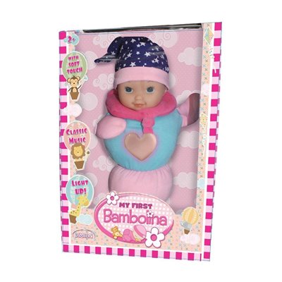 Just toys My First Bambolina 30εκ. Φωτεινή Αγκαλίτσα 