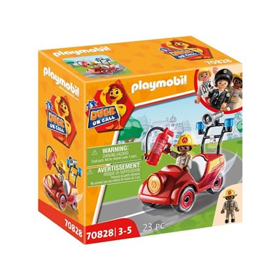 Playmobil Duck On Call - Mini Όχημα Πυροσβεστικής 