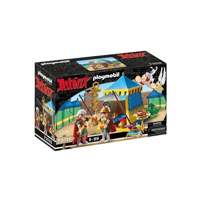 Playmobil Asterix : Σκηνή Του Ρωμαίου Εκατόνταρχου 