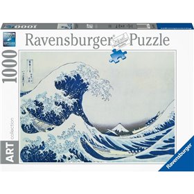 Ravensburger Παζλ 1000 Τεμ. Art Collection Hokusai:Το Μεγάλο Κύμα 