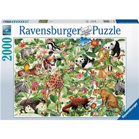 Ravensburger παζλ 2000 τεμ. ζούγκλα 
