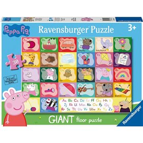 Ravensburger παζλ δαπέδου 24 τεμ. πέππα το γουρουνάκι 