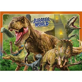 Ravensburger Παζλ 4X100 Τεμ. Jurassic Park 
