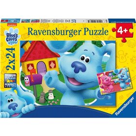 Ravensburger Παζλ 2X24 Τεμ. Τα Στοιχεία Της Μπλου 
