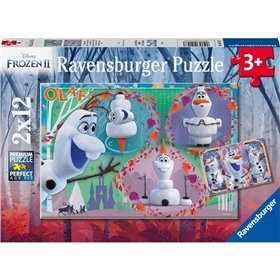 Ravensburger Παζλ 2X12 Τεμ. Όλαφ 
