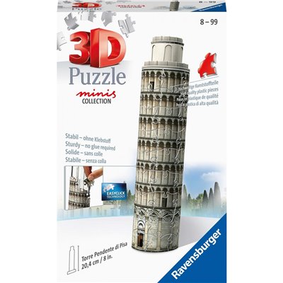 Ravensburger 3D Puzzle Minis 54 Τεμ. Πύργος Της Πίζας 