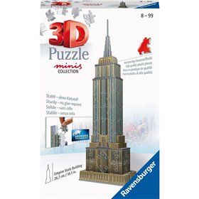 Ravensburger 3D Puzzle Minis 54 Τεμ. Empire State Building  Ravensburger 3D Puzzle Minis 54 Τεμ. Empire State Building