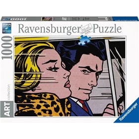 Ravensburger Παζλ 1000 Τεμ. Art Collection Lictenstein: Στο Αυτοκίνητο 