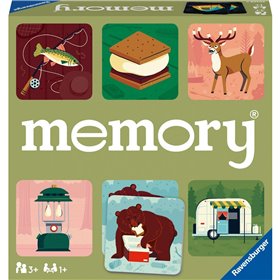 Ravensburger Επιτραπέζιο Μνήμης Memory Κάμπινγκ Στη Φύση  Ravensburger Επιτραπέζιο Μνήμης Memory Κάμπινγκ Στη Φύση