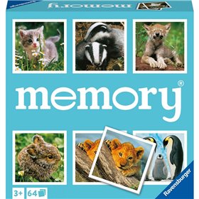 Ravensburger Επιτραπέζιο Μνήμης Memory Μικρά Ζωάκια  Ravensburger Επιτραπέζιο Μνήμης Memory Μικρά Ζωάκια