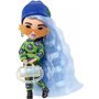 Mattel Barbie Extra Minis Doll N.3 Wearing Emoji-Printed 2-Piece Fashion 