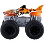 Mattel Hot Wheels Monster Trucks Roarin’ Wreckers Tiger Shark Truck With Engine Revving 
