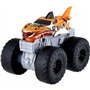 Mattel Hot Wheels Monster Trucks Roarin’ Wreckers Tiger Shark Truck With Engine Revving 