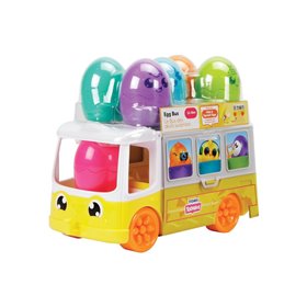TOMY Toomies Βρεφικό Παιχνίδι Λεωφορείο Με Αυγουλάκια Για 12-36 Μηνών  TOMY Toomies Βρεφικό Παιχνίδι Λεωφορείο Με Αυγουλάκια Για 12-36 Μηνών