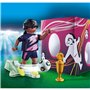 Playmobil Special Plus Γυναίκα Ποδοσφαιριστής Με Τοίχο Εξάσκησης 