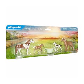 Playmobil Country 2 Ισλανδικά Άλογα Με Πουλάρια 