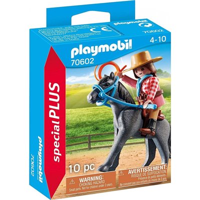 Playmobil Special Plus Αναβάτρια Της Άγριας Δύσης 