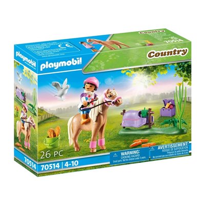 Playmobil Country Αναβάτρια Με Πόνυ Icelandic 