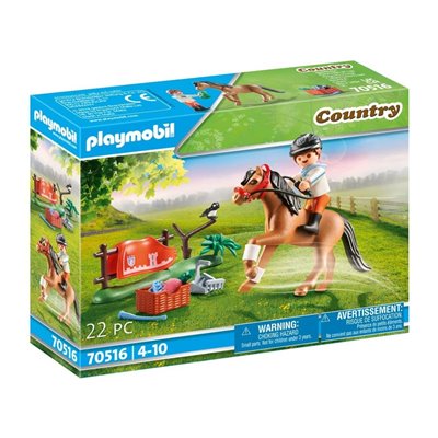 Playmobil Country Αναβάτης Με Πόνυ Connemara 