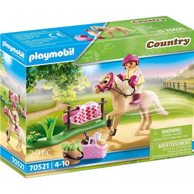 Playmobil Country Αναβάτρια Με German Πόνυ 