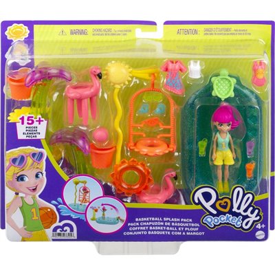 Mattel Polly Pocket Basketball Splash Pack 