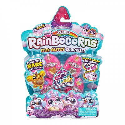 ZURU Σετ Rainbocorns Itzy Glitzy Surprise Series 2 4πλό Αυγό 