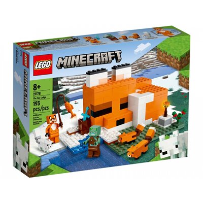 LEGO Minecraft Η Καλύβα Των Αλεπούδων 