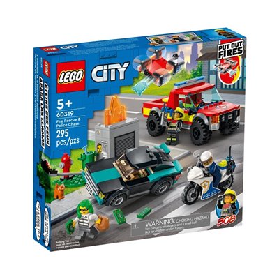 LEGO City Πυροσβεστική Διάσωση Και Αστυνομική Καταδίωξη 