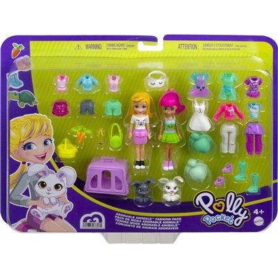 Mattel Polly Και Φιλη Με Ρουχα Αθλητικα Αξεσουαρ Adorable Animals 