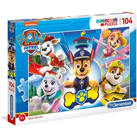 Clementoni Παιδικό Παζλ Color Paw Patrol 104 Τμχ 