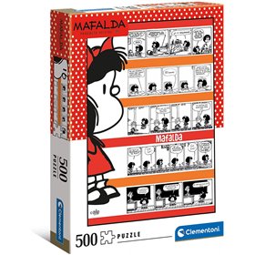 Clementoni Παζλ Mafalda 500 Τμχ  Clementoni Παζλ Mafalda 500 Τμχ