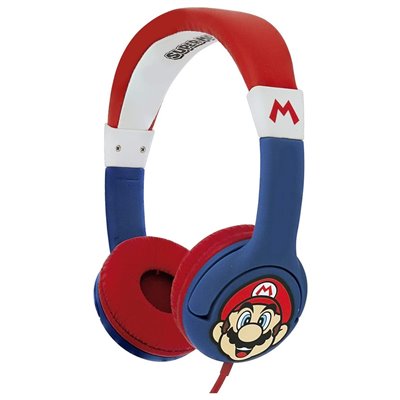 otl technologies Super Mario Ενσύρματα On Ear Παιδικά Ακουστικά Μπλε 