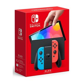 Nintendo Switch OLED 64GB (Neon Blue And Red) 