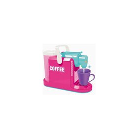  Espresso Coffee Maker Ροζ Εσπρεσιέρα Παιχνίδι Με Κάψουλα 