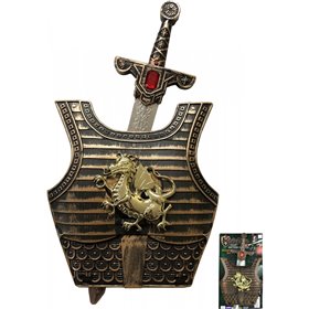  Σετ Σπαθί Με Θώρακα Ιππότη 