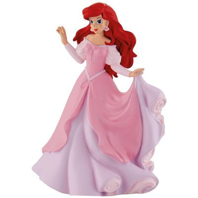 BULLYLAND Μινιατούρα Ariel Princess Σε Ροζ Φόρεμα 
