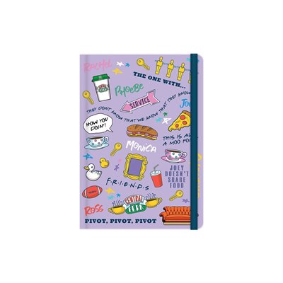 Blue Sky Studios Friends A5 Casebound Notebook – Icons 