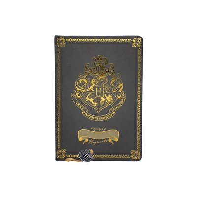 Blue Sky Studios Harry Potter A5 Chunky Notebook-Black – Crest Και Customise 