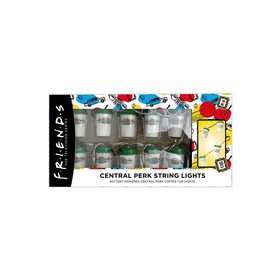 Blue Sky Studios Friends String Lights – Coffee Cups Διακοσμητικό Φωτιστικό LED Γιρλάντα Πολύχρωμο 