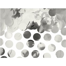OEM Confetti Κύκλοι Ασημί 15G  OEM Confetti Κύκλοι Ασημί 15G