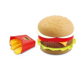  Food Set Burger Με Τηγανητές Πατάτες 