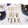 OEM Banner Happy New Year, 10 X 90 Cm Χρυσό 